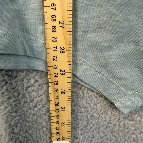 Soft Surroundings Light blue Button Down Shirt lagenlook L - Picture 7 of 9